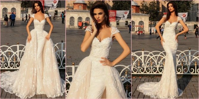 Для зимнего торжества актуален цвет айвори