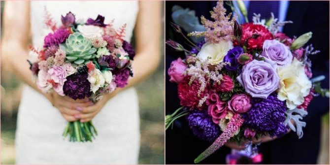 Добавьте к чарующему фиолетовому светлые тона