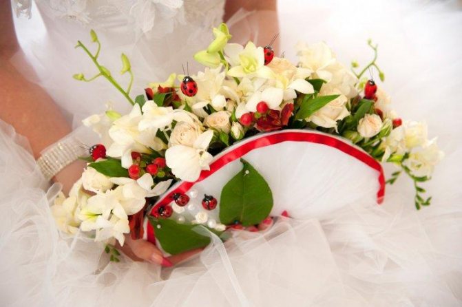 Дополнительный декор букета