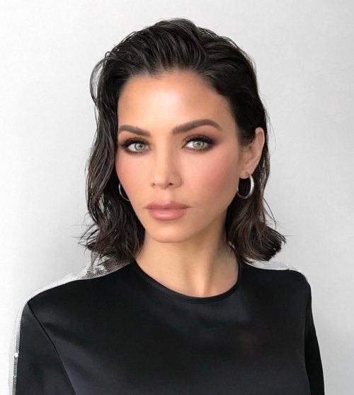 Эффект мокрых волос