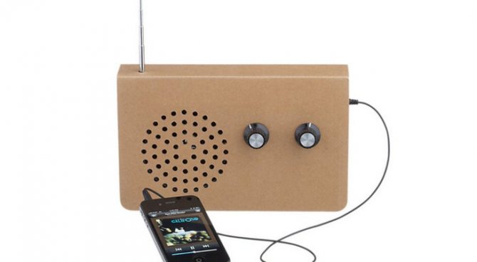 Эко-радио Cardboard