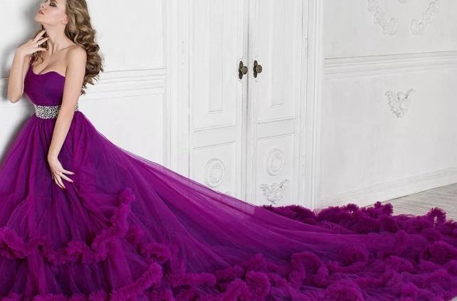 фиолетовое