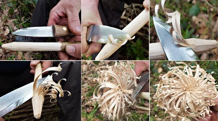 Фото мастер-класса создания цветка из ветки ивы