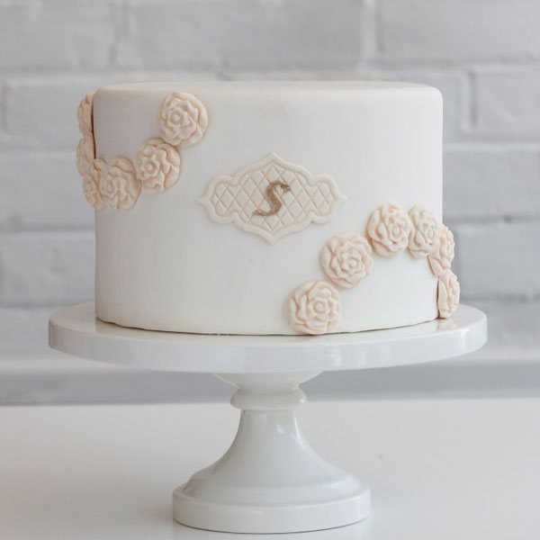 фото небольшого свадебного торта