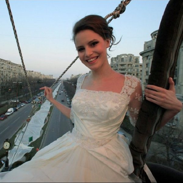 Фото самого длинного в мире свадебного платья