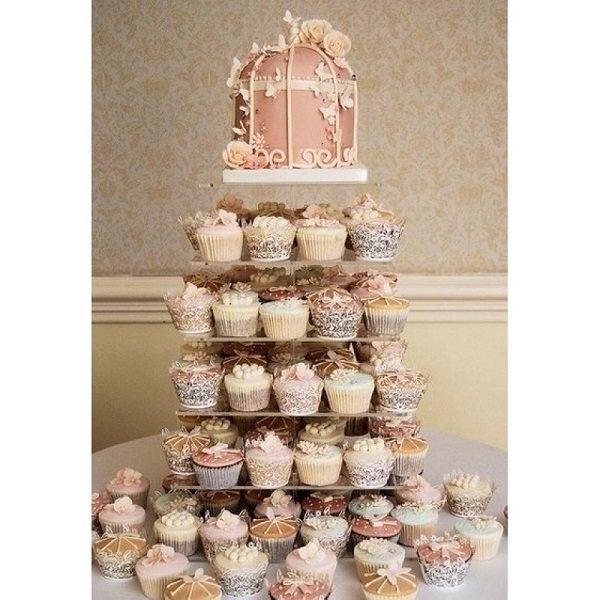 фото торта с капейками без мастики на свадьбу