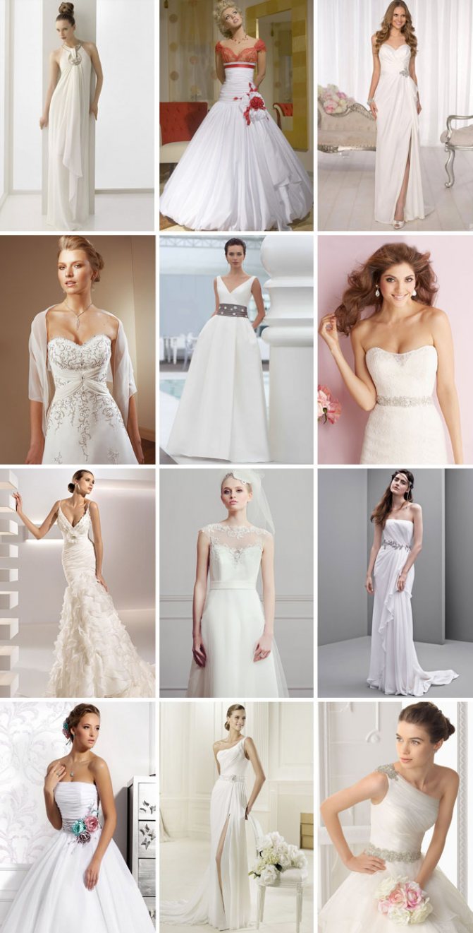 Фото украшенных свадебных нарядов 2022 года