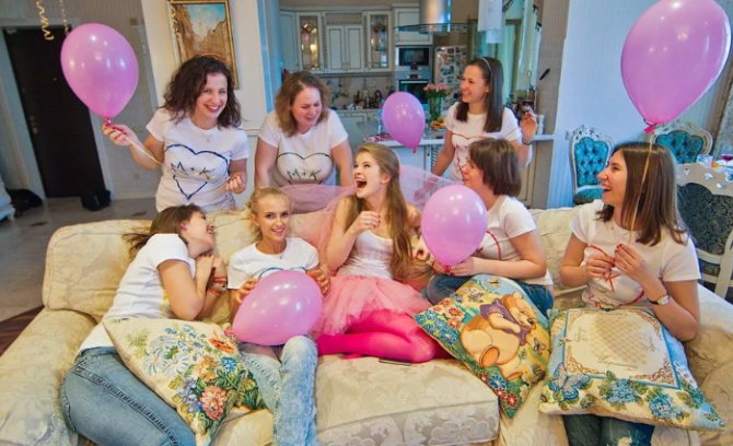 фотосессия девичника