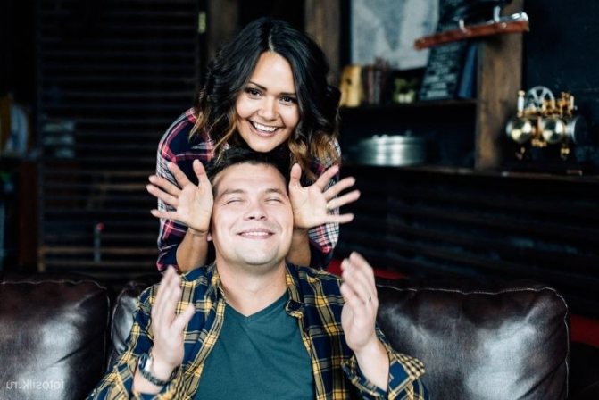 фотосессия для влюбленных дома