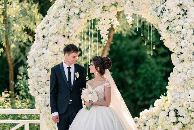 фотосессия молодоженов