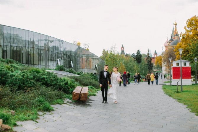 Фотосессия на Красной площади и в Зарядье (фото)