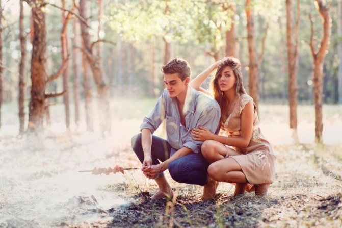 фотосессия на природе