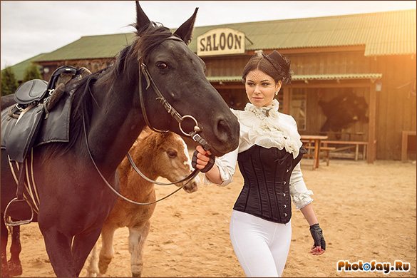 Фотосессия с лошадьми