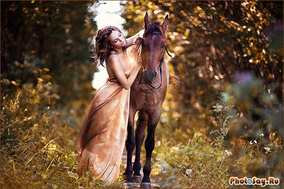 Фотосессия с лошадьми