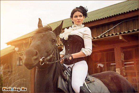 Фотосессия с лошадьми