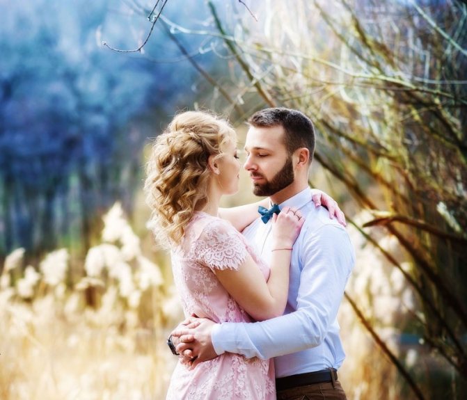 фотосессия с парнем весной