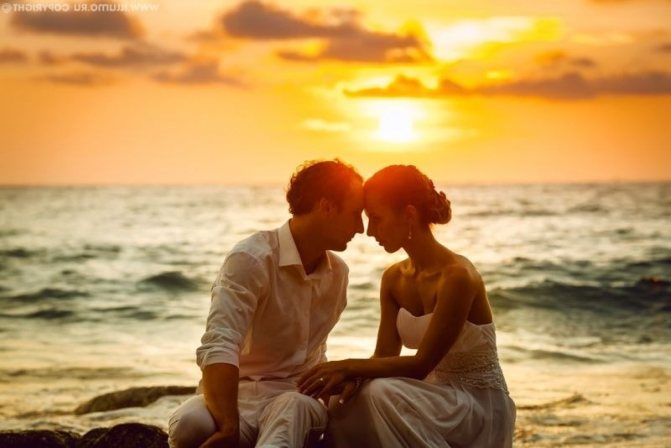 фотосессия в закате