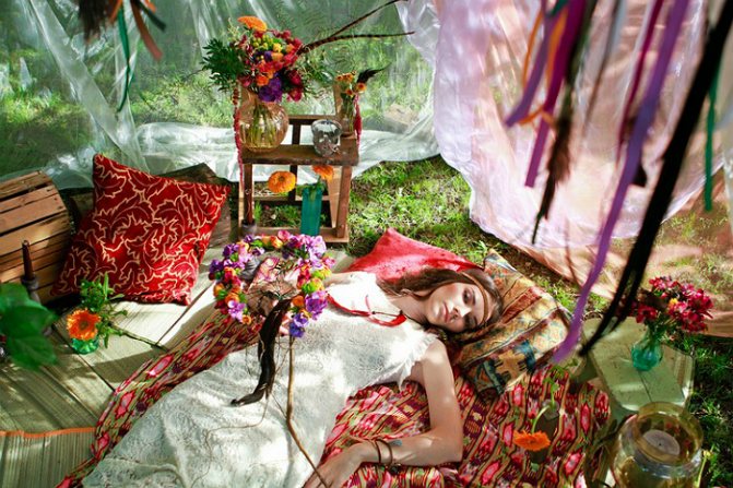 Фотозона на свадьбу на природе 6