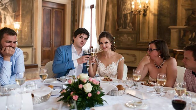 французское застолье