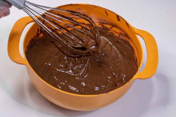 Ганаш для покрытия торта - фото