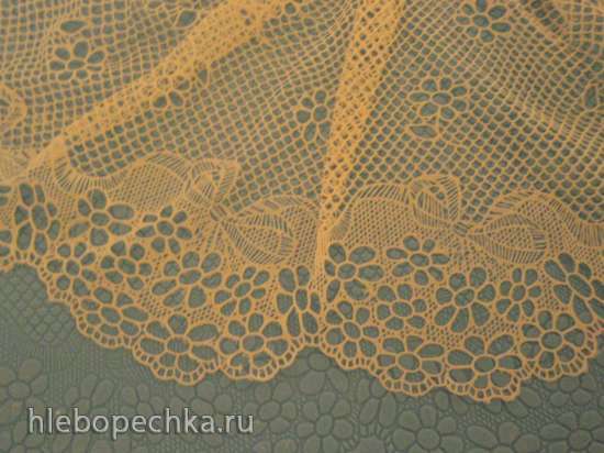 Гибкое кружево на торт с мальтодекстрином