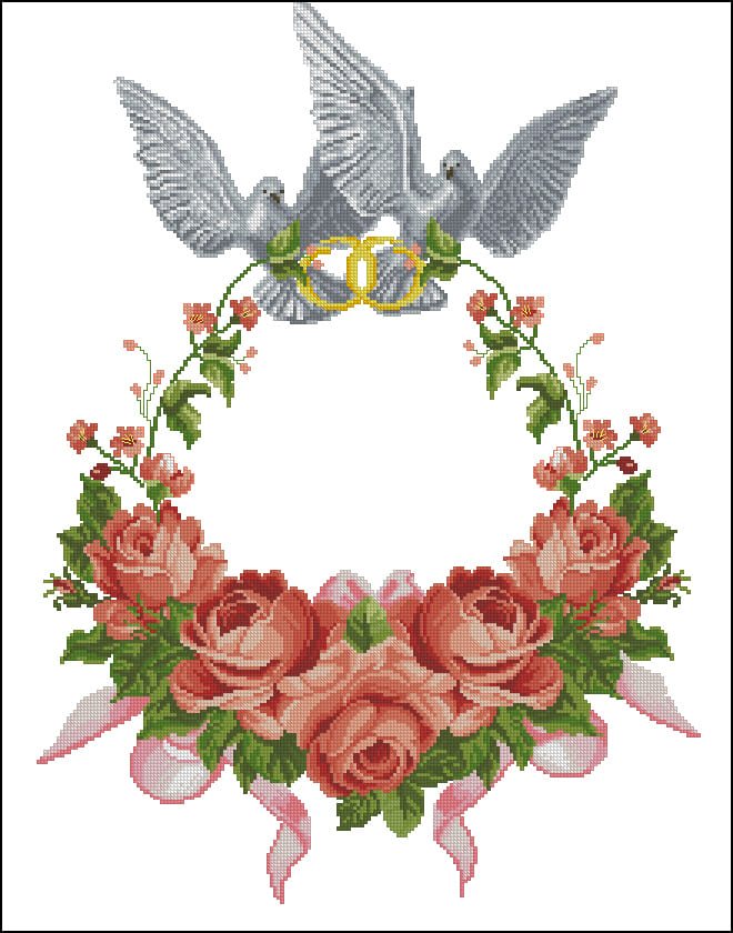 Голубь - орнамент рушника