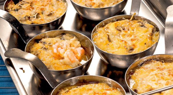 Горячие закуски на банкет в ресторане. Меню, рецепты