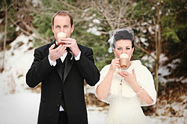 Горячий шоколад для жениха и невесты