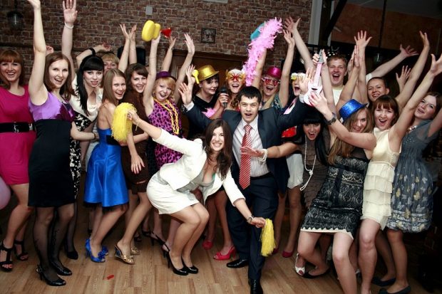 Гости на годовщине свадьбы