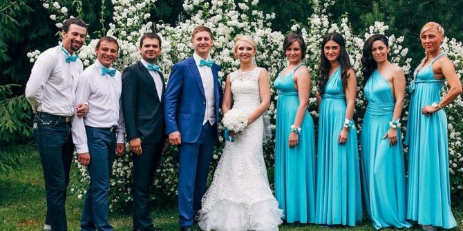 Гости на летнем празднике