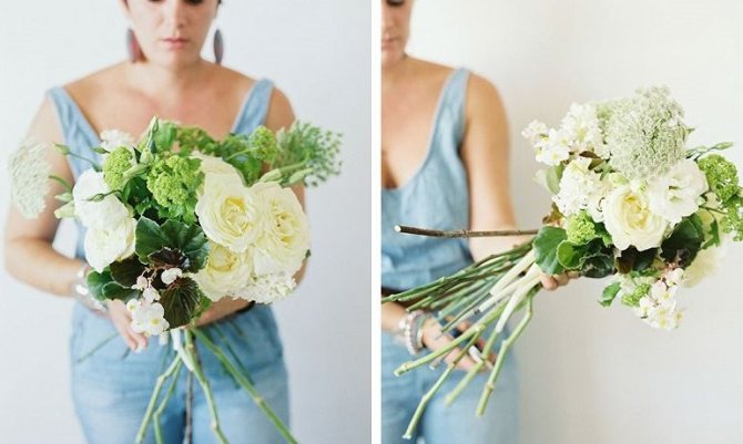 Готовая цветочная композиция