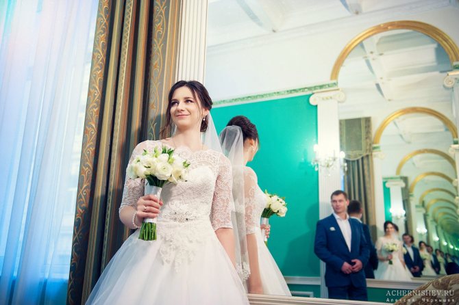 Грибоедовский ЗАГС фото — зеркальное отражение