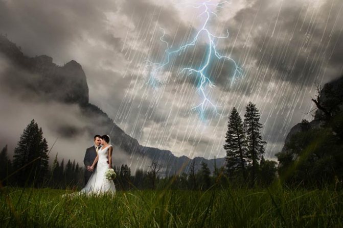 гроза на свадьбе