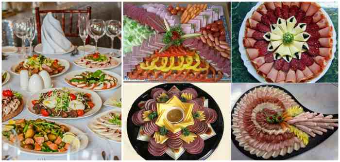 Холодные закуски