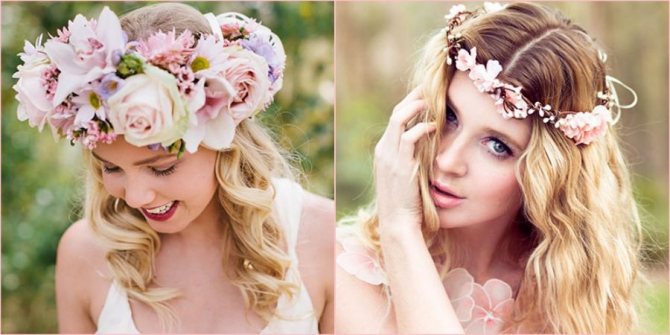 Хорошая идея декорировать укладку цветами