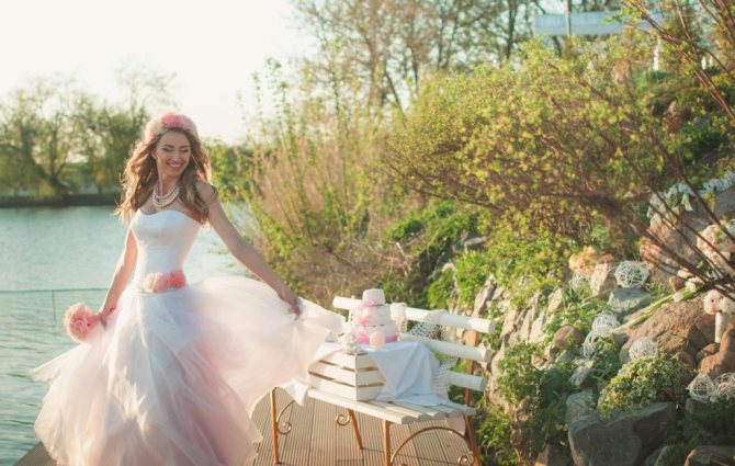 идеи для свадьбы - Shabby Chic