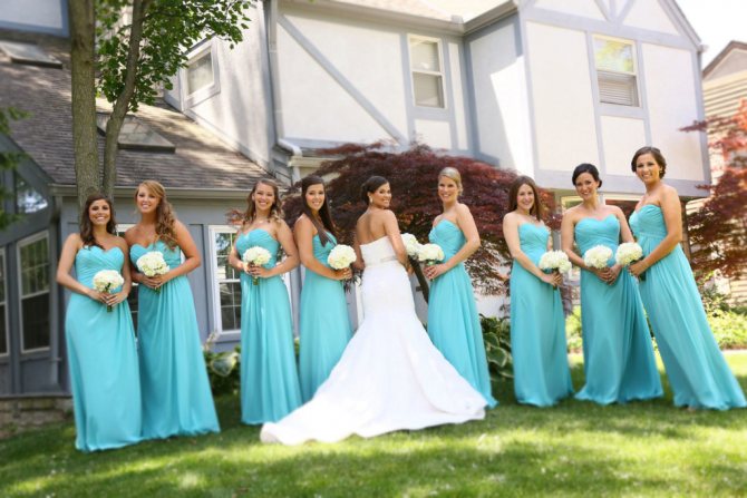 идеи для свадьбы - Tiffany