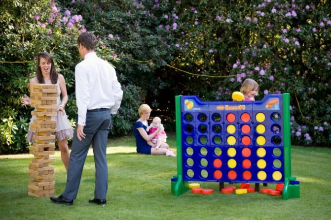 Игровая зона с активностями