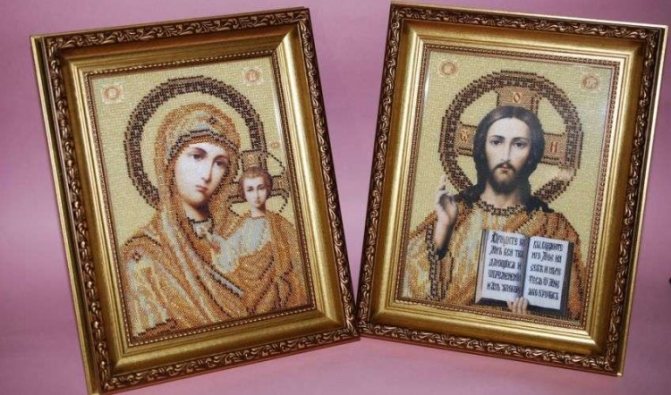 Икона для благославления сына на брак