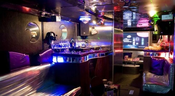 Интерьер автодома Пати