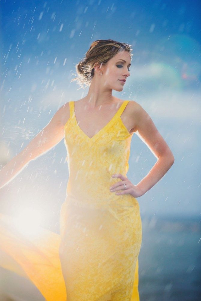 Как фотографировать свадьбу в дождь