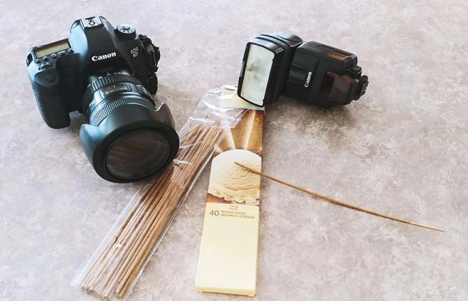 как фоторафировать дым