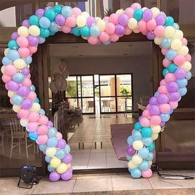 Как использовать воздушные шары в свадебном оформлении