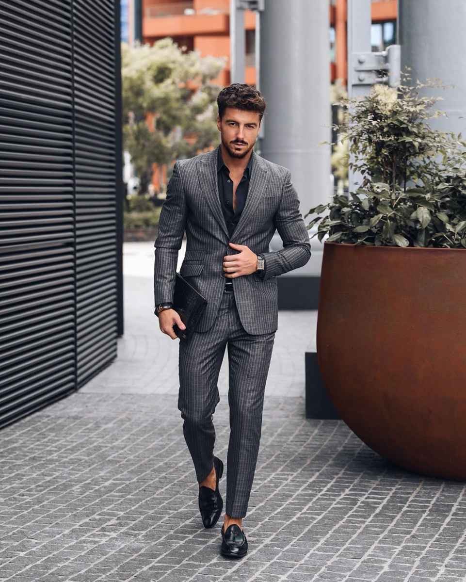 Как одеться на свадьбу мужчине гостю фото_38