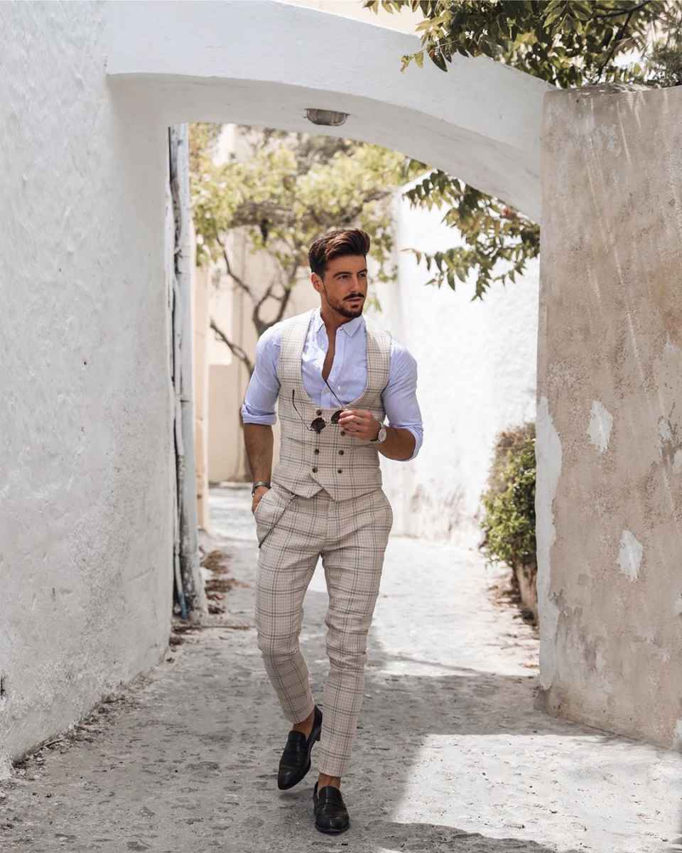 Как одеться на свадьбу мужчине гостю фото_48