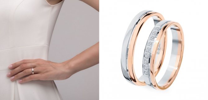 Как подают кольца во время бракосочетания