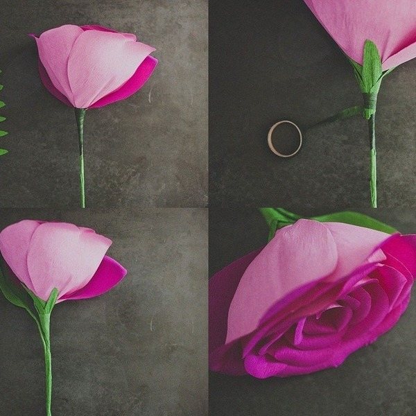 Как самим сделать цветы на свадебное авто