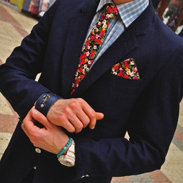 как сложить платок в карман пиджака