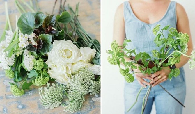 Как собрать нежный микс из садовых и полевых растений