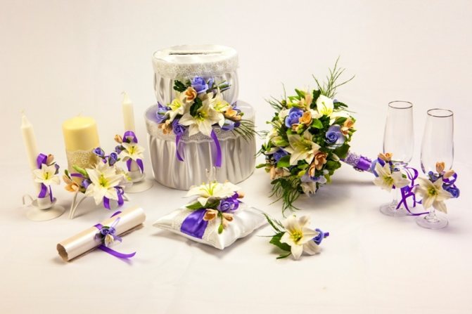 Как украсить свечи на свадьбу своими руками? яркол и стильно